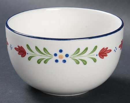 Provincial (Smooth Edge) Open Sugar Bowl