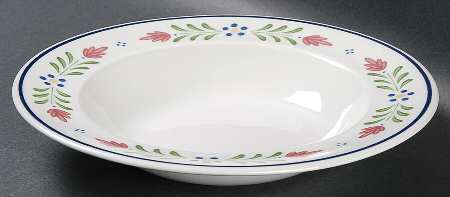 Provincial (Smooth Edge) Rim Soup Bowl