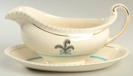 Prince of Wales Gravy Boat & Underplate/Relish