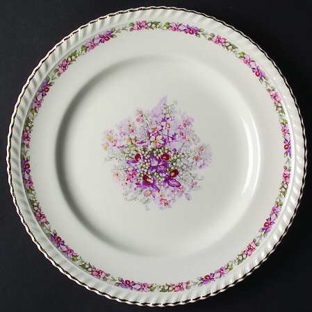 Queen's Bouquet Luncheon Plate