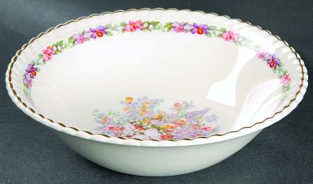 Queen's Bouquet Coupe Cereal Bowl