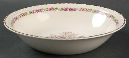 Queen's Bouquet Coupe Soup Bowl