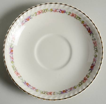 Queen's Bouquet Saucer for Oversized Cup