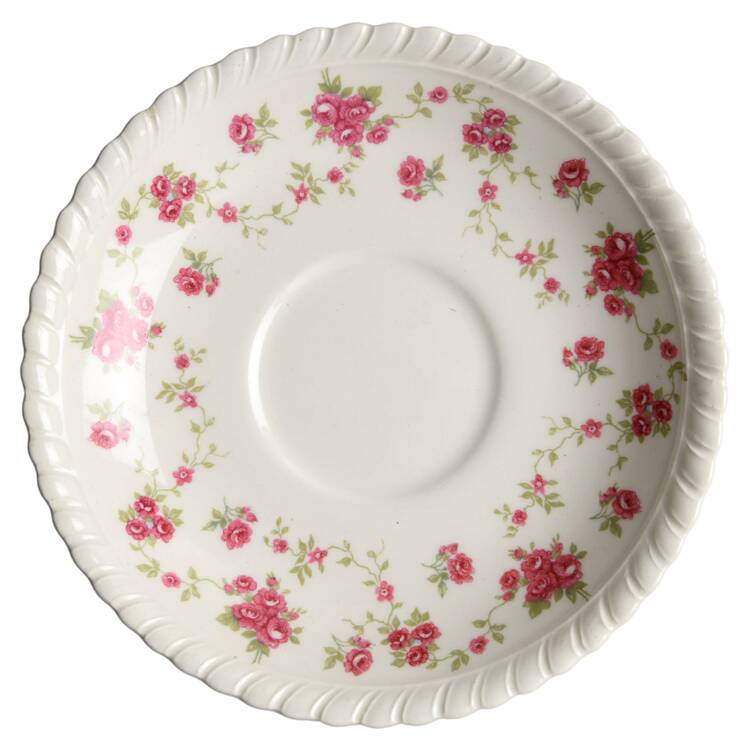 Rambler Rose Saucer