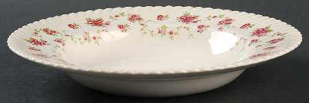 Rambler Rose Rim Soup Bowl