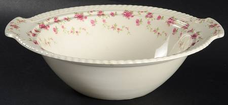 Rambler Rose Round Vegetable No Lid
