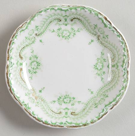 Regis Green Butter Pat