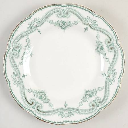 Regis Green Salad Plate