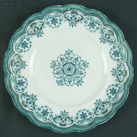 Regent (Aqua Design, Gold Accent) by Johnson Brothers