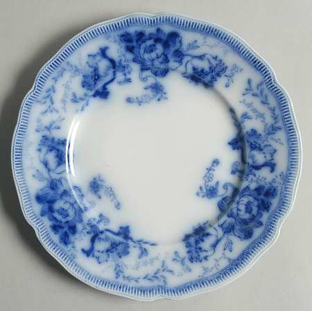 Richmond (Flow Blue, No Gold Accent) Salad Plate