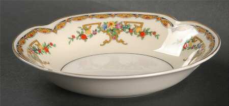 Riviera (Multicolor Flowers) Fruit/Dessert (Sauce) Bowl