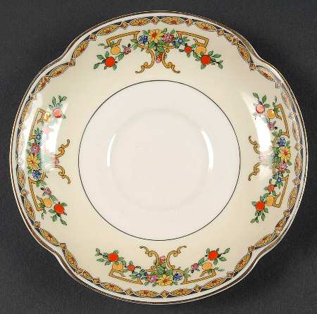 Riviera (Multicolor Flowers) Saucer for Oversized Cup