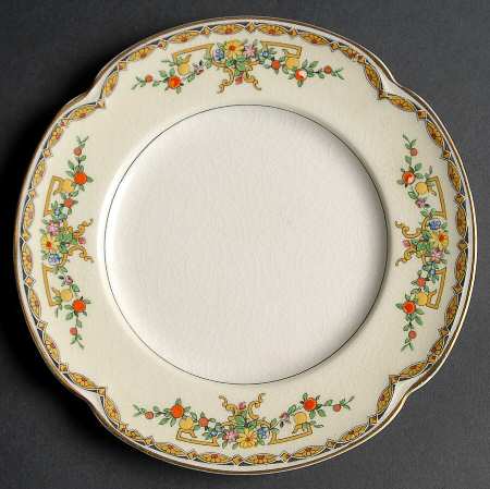 Riviera (Multicolor Flowers) Dessert/Pie Plate