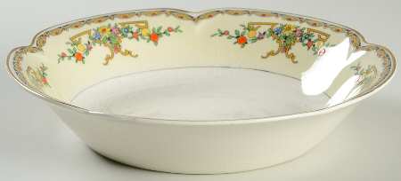Riviera (Multicolor Flowers) Coupe Soup Bowl