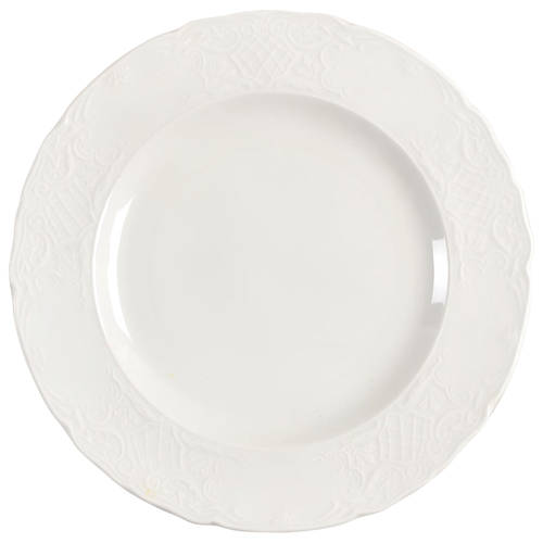 Richmond White Salad Plate by Johnson Brothers