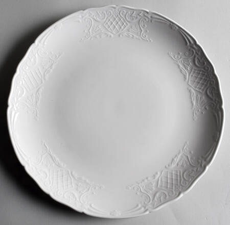 Richmond White 12" Chop Plate (Round Platter)