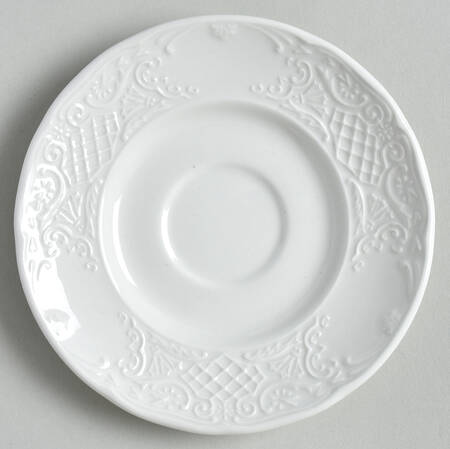 Richmond White Saucer for Demitasse Cup