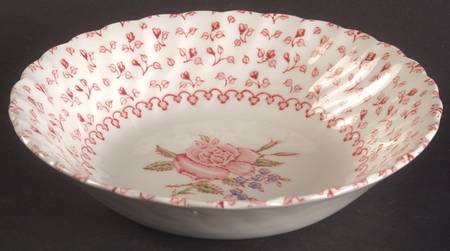 Rose Bouquet Pink Fruit/Dessert (Sauce) Bowl