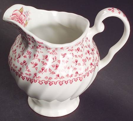 Rose Bouquet Pink Creamer