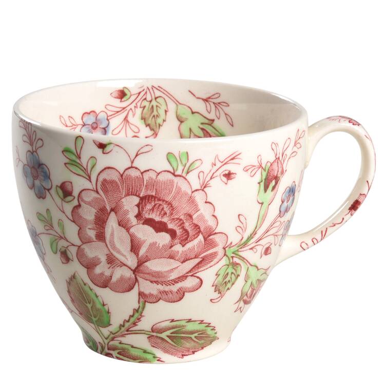 Rose Chintz Pink ("Made in England" Mark) Snack Cup