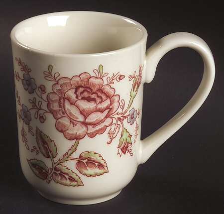 Rose Chintz Pink ("Made in England" Mark) Mini Mug