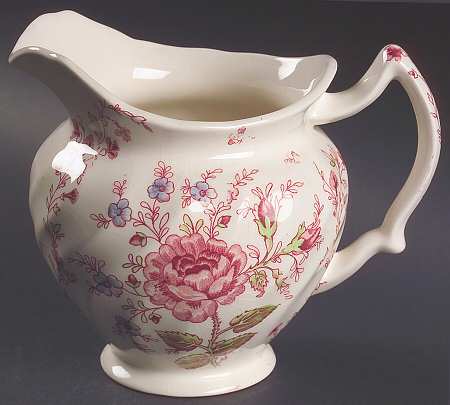 Rose Chintz Pink ("Made in England" Mark) Milk Jug