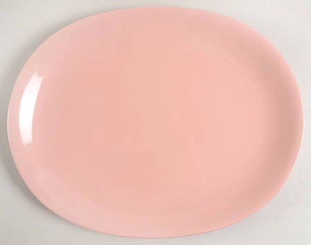 Rose Cloud 14" Oval Serving Platter