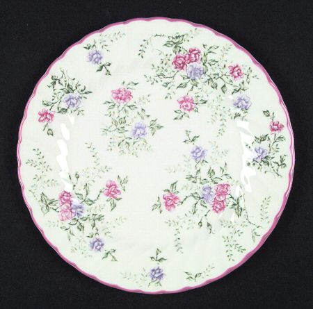 Rose Garden Salad Plate