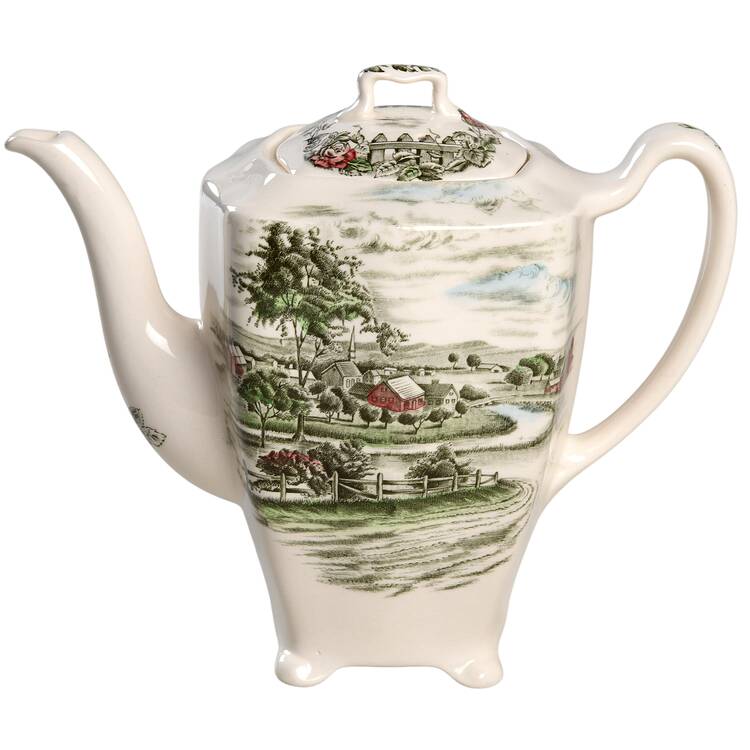 The Road Home Coffee Pot & Lid
