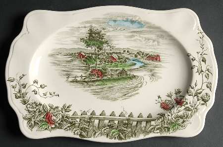 The Road Home 10" Rectangular Serving Platter