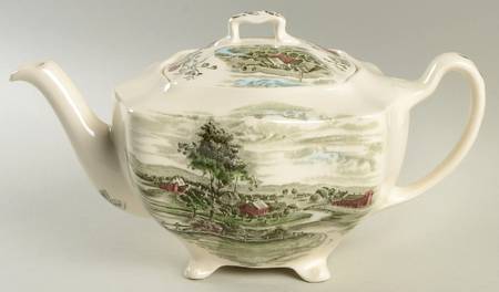 The Road Home Teapot & Lid