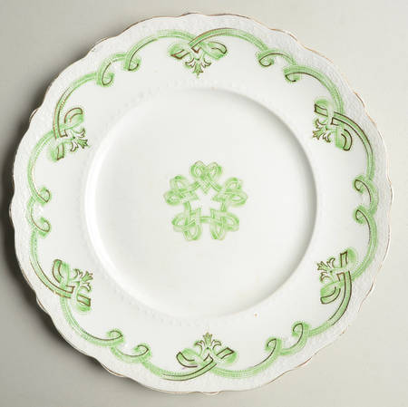 Rolland Green Luncheon Plate