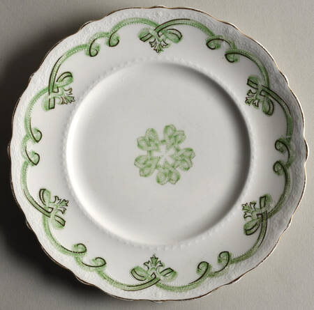 Rolland Green Dessert/Pie Plate