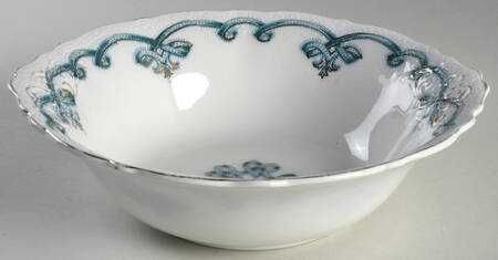 Rolland Blue Green 9" Round Vegetable Bowl