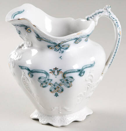 Rolland Blue Green Creamer
