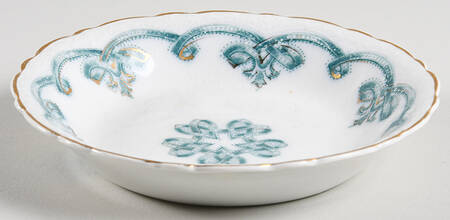 Rolland Blue Green Fruit/Dessert (Sauce) Bowl