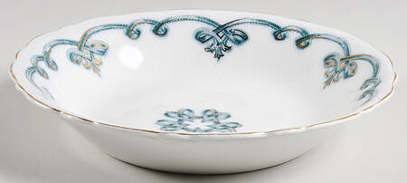 Rolland Blue Green Coupe Cereal Bowl