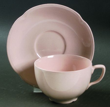 Rosedawn Flat Cup & Saucer Set