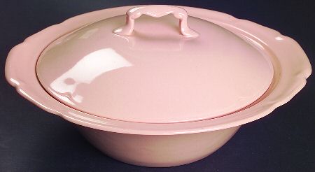 Rosedawn Round Covered Vegetable