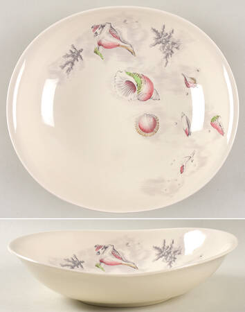 Romance of The Sea 9" Round Vegetable Bowl