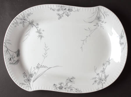 Rosedale 16" Oval Serving Platter