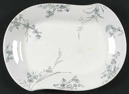 Rosedale 11" Oval Serving Platter