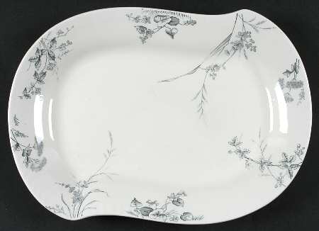 Rosedale 12" Oval Serving Platter