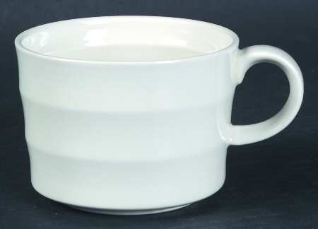 Roulette White Flat Cup