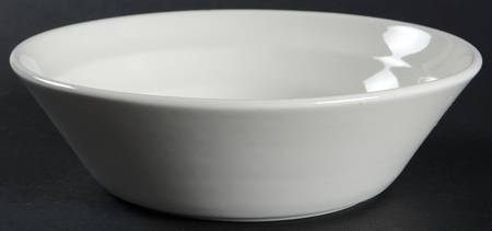 Roulette White Coupe Cereal Bowl
