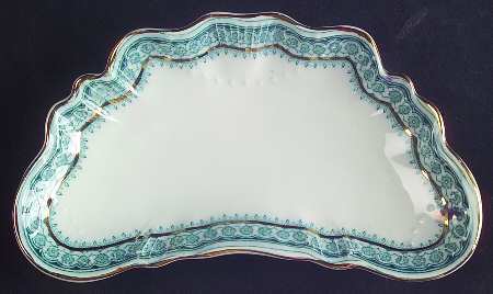 Ruth Blue Green Bone Dish