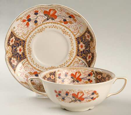 Rutland Flat Cream Soup Bowl & Saucer Set
