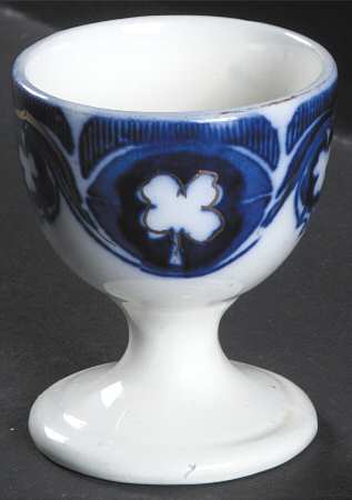 Savoy (Flow Blue, Gold Accent) Single Egg Cup