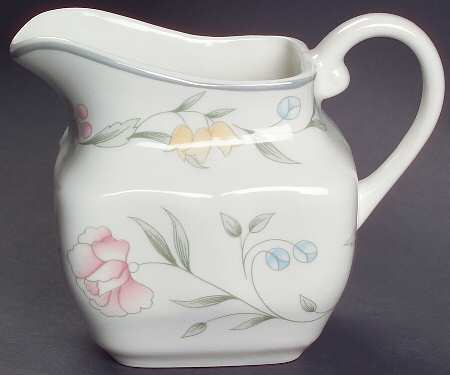 Savoy Multicolor (Newer, Floral) Creamer