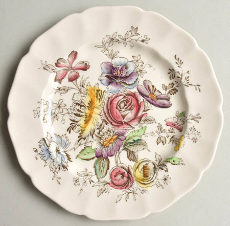 Sheraton (Floral Center) Salad Plate
